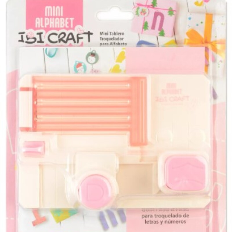 Mini troqueladora alfabetica Ibi Craft Mini Troqueladora Alfabetica Ibi Craft