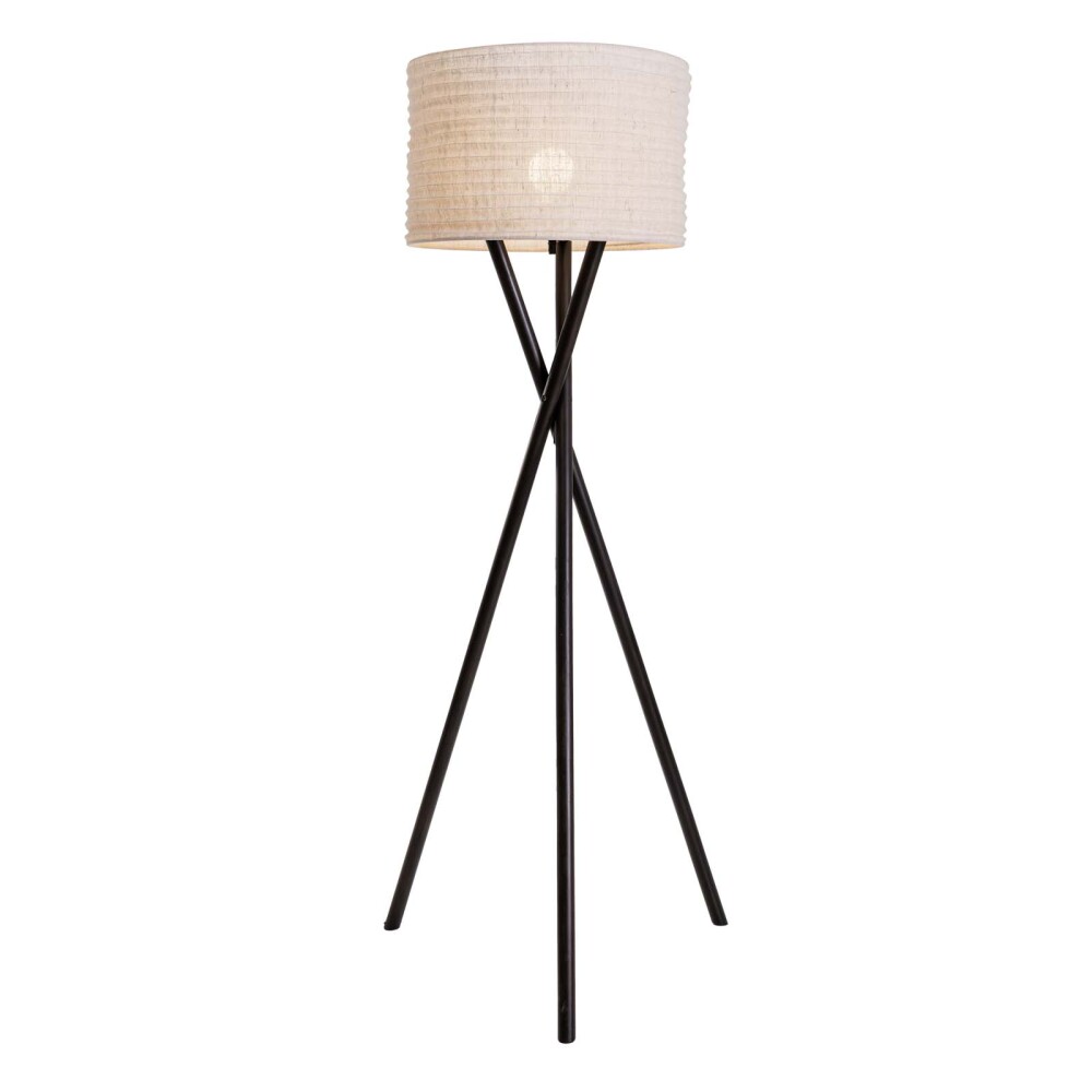 LAMPARA DE PIE MADERA MARRON WZ52