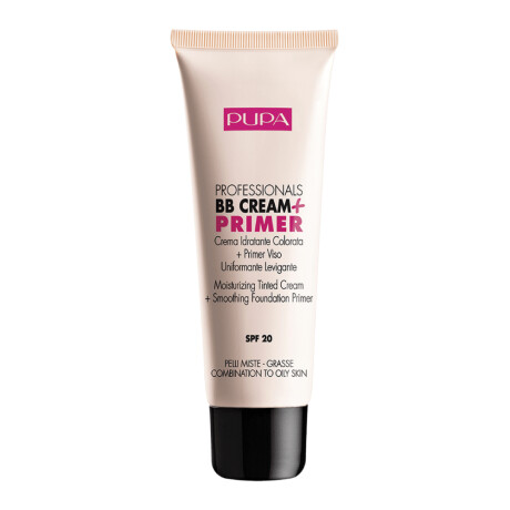 Base de Maquillaje Pupa Professional BB Cream + Primer FPS20 N°02 50ml Base de Maquillaje Pupa Professional BB Cream + Primer FPS20 N°02 50ml