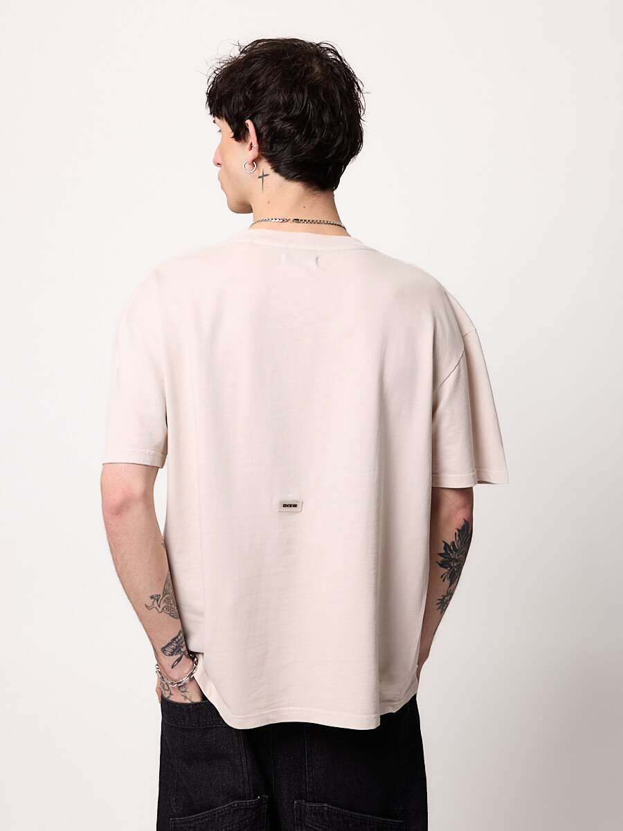 T-SHIRT M/C GUARIAN DIXIE Gris Claro