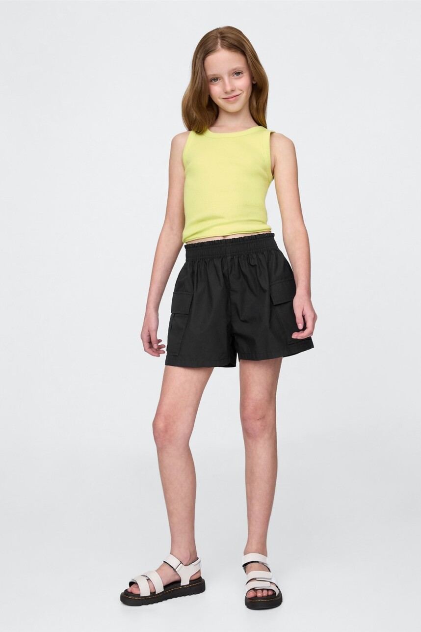 Short Cargo Utility Niña Black 22