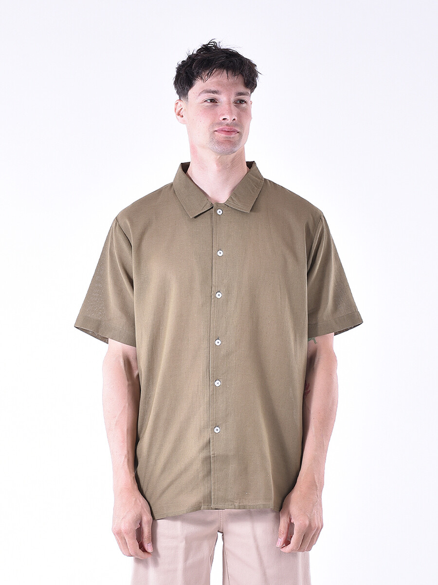 CAMISA VOLOS - VERDE MILI 