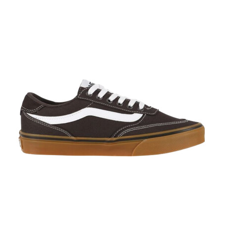 VANS BROOKLYN LS DARK BROWN