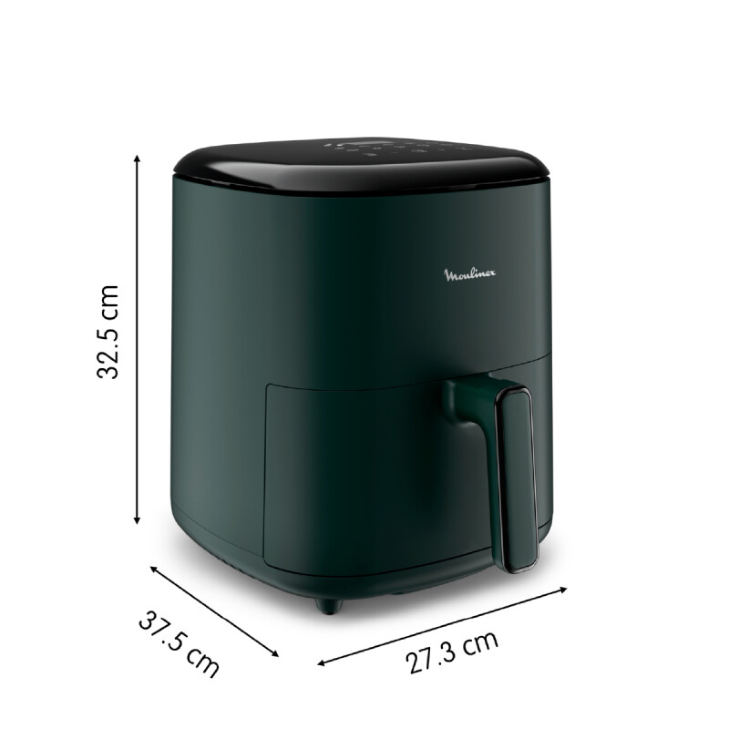 Freidora sin Aceite de Aire Moulinex 5L digital Easy Fry Max Forest Freidora sin Aceite de Aire Moulinex 5L digital Easy Fry Max Forest