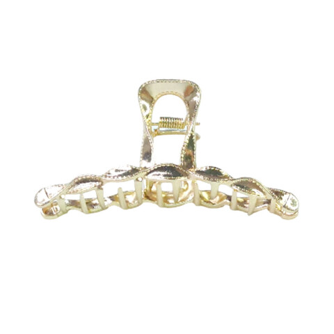 Broche pinza para el cabello dorada Broche Pinza Para El Cabello Dorada