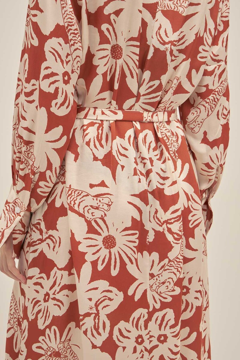 VALE LONG SHIRT Jungle Clay