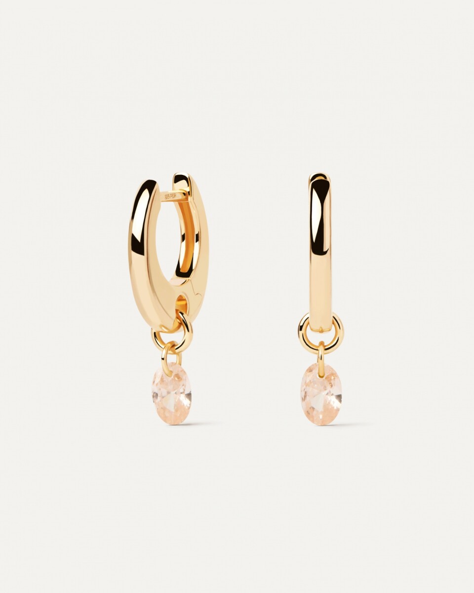 Caravanas Pdpaola Peach Lily 
