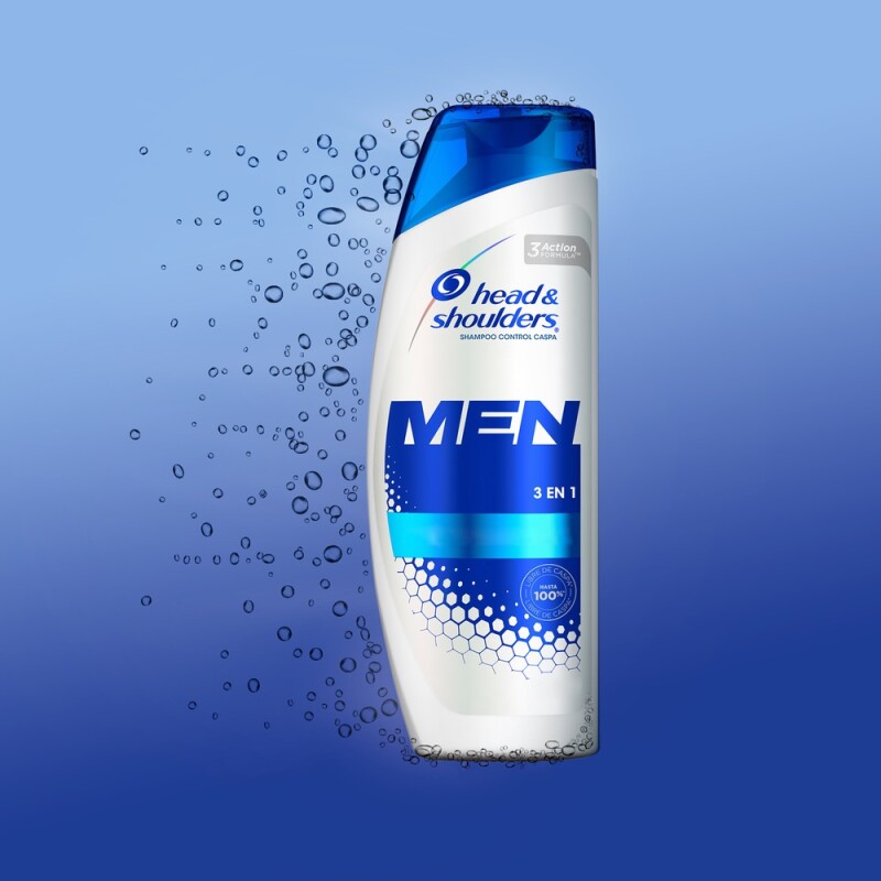Shampoo Head & Shoulders 3 en 1 Men 180 ml Shampoo Head & Shoulders 3 en 1 Men 180 ml
