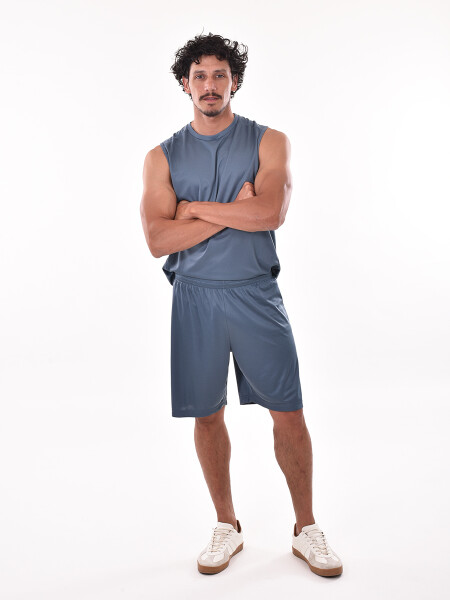 SHORT DIMITRIOS AZUL PIEDRA