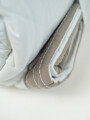 Cubrecama 2 Plazas King Microfibra Washed Blanco