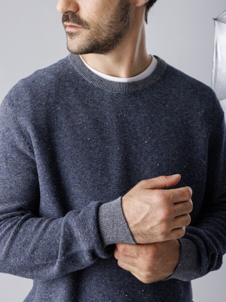SWEATER HUAPI 6.0 GRIS BOUTONE