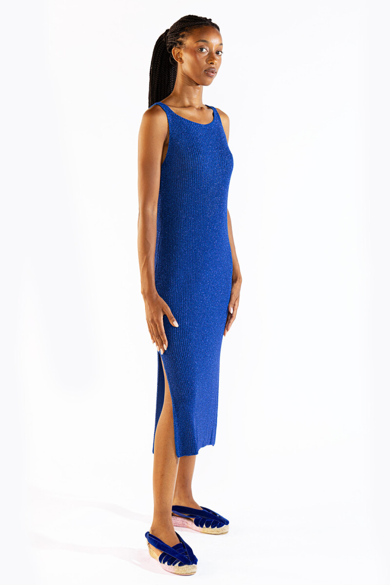 ELI LUREX DRESS Blue