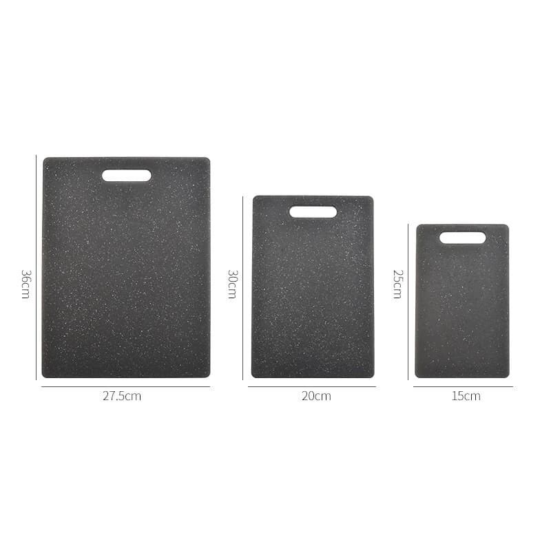 Set 3 tablas para cortar negro