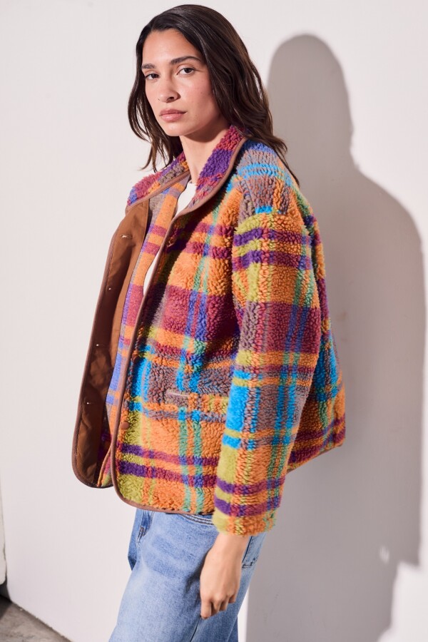 Campera Cuadros Multi