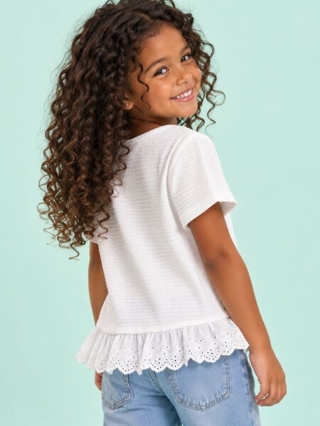 T-SHIRT COCOMIEL 6814 M.C BLANCO