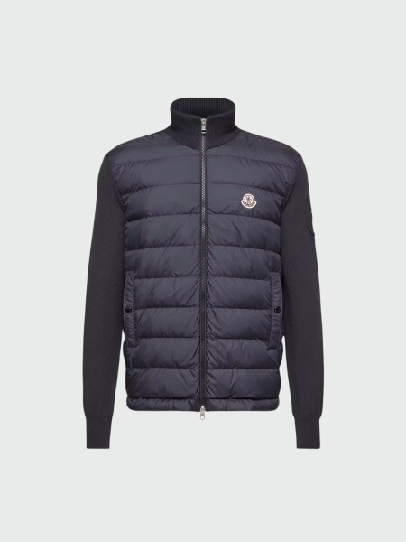 MONCLER - Campera Acolchada de Algodón Alta Automática