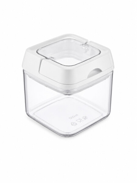 FRASCO HERMETICO 500ML TRANSPARENTE