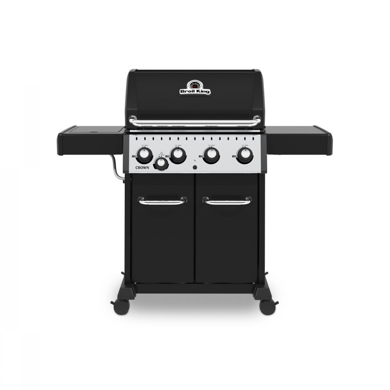 Barbacoa Crown 440 Black con hornalla Barbacoa Crown 440 Black con hornalla