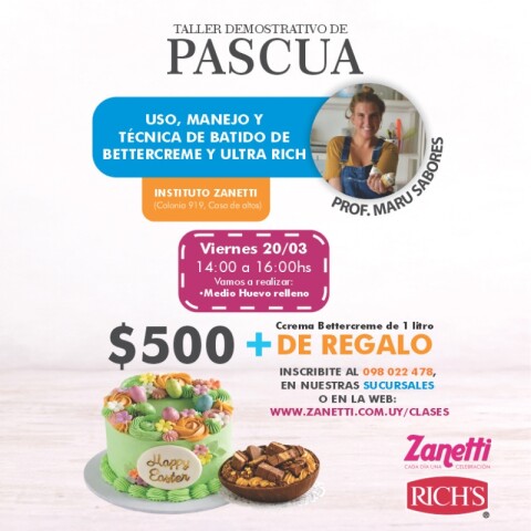 Taller Demostrativo Medio Huevo Relleno con Maru Sabores Taller Demostrativo Medio Huevo Relleno con Maru Sabores