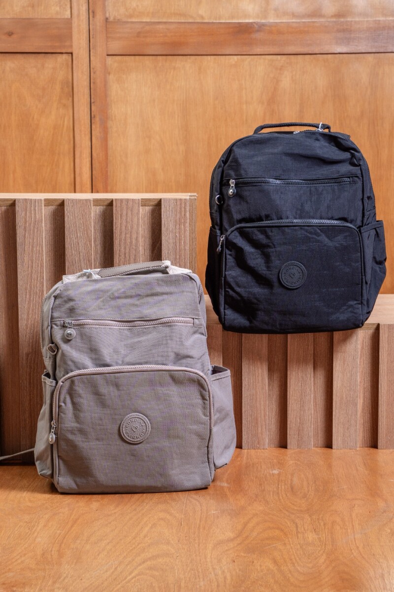 Mochila Grande. - MARRON CLARO 