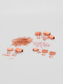Cobre, Set X 4 Piezas Color Unico