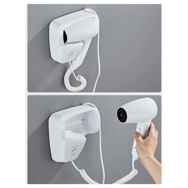 Secador De Pelo Profesional Pared Hair Dryer Hotel 1300W Secador De Pelo Profesional Pared Hair Dryer Hotel 1300W