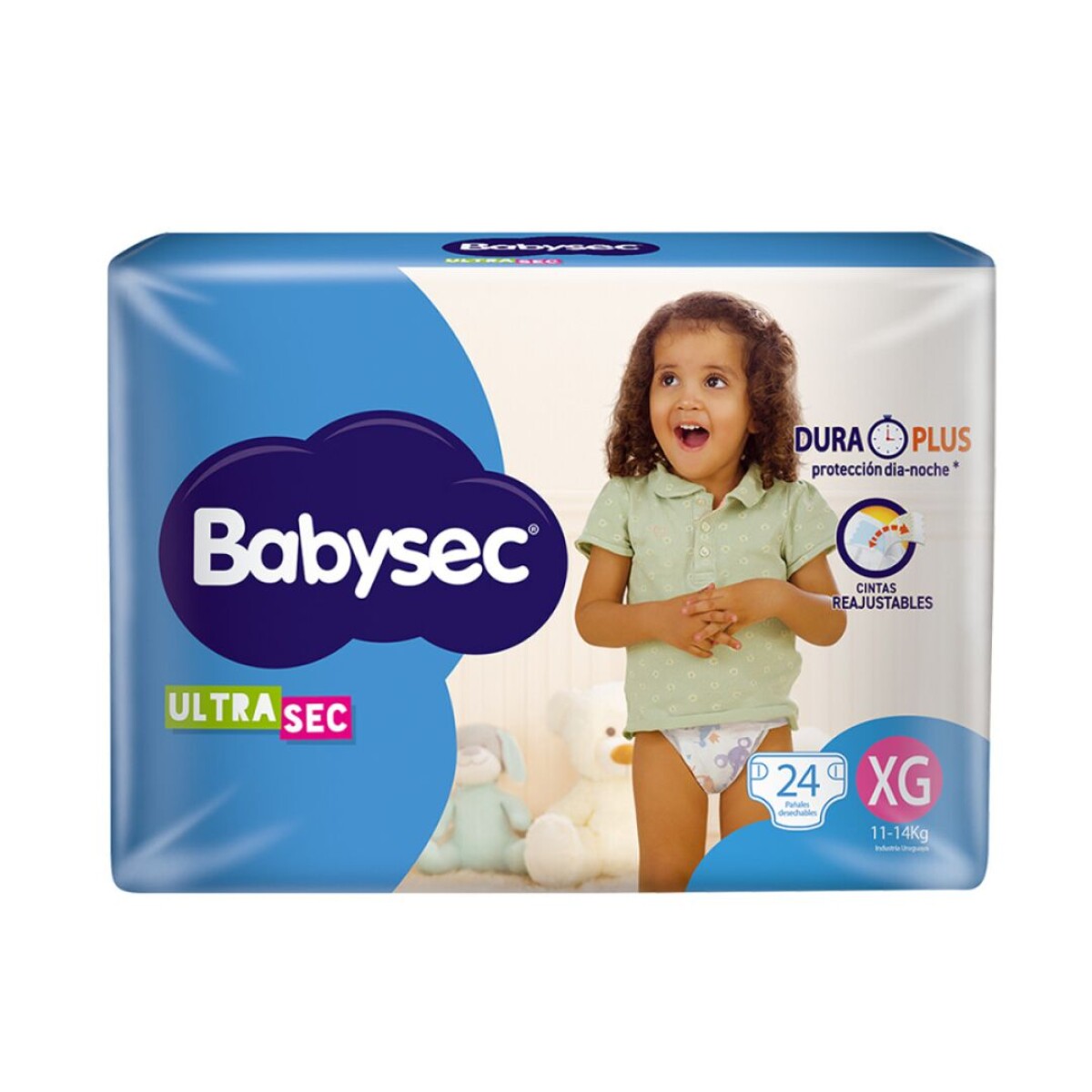Pañales Babysec UltraSec - XG 