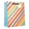 Bolsa Top Grande Rayas Diagonales Diseño 1