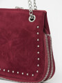 Cartera Betsy Rojo Oscuro