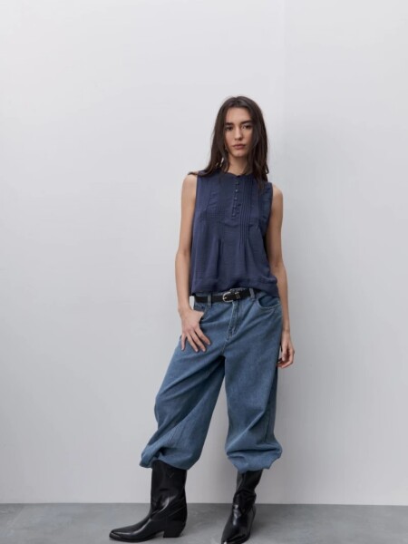 BLUZA D.CASSIN NUPA AZUL
