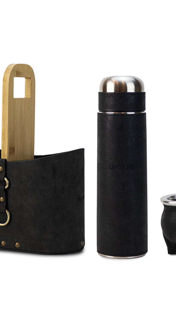 KIT MATERO GALLUS ENGRASADO NEGRO