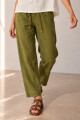 PANTALON LINO NET VERDE