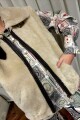 CHALECO EKO Fur Beige