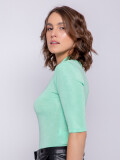 TOP SOLFA Verde Menta