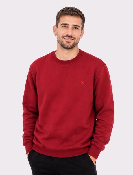 BUZO DEPORTIVO ADULTO UNISSEX ROJO