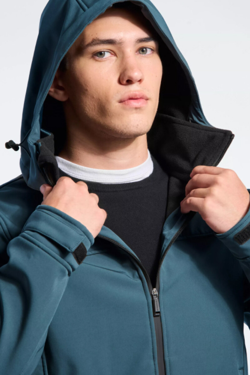 Campera Abrigo Smart Azulino
