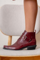 Botin nacha Bordeaux