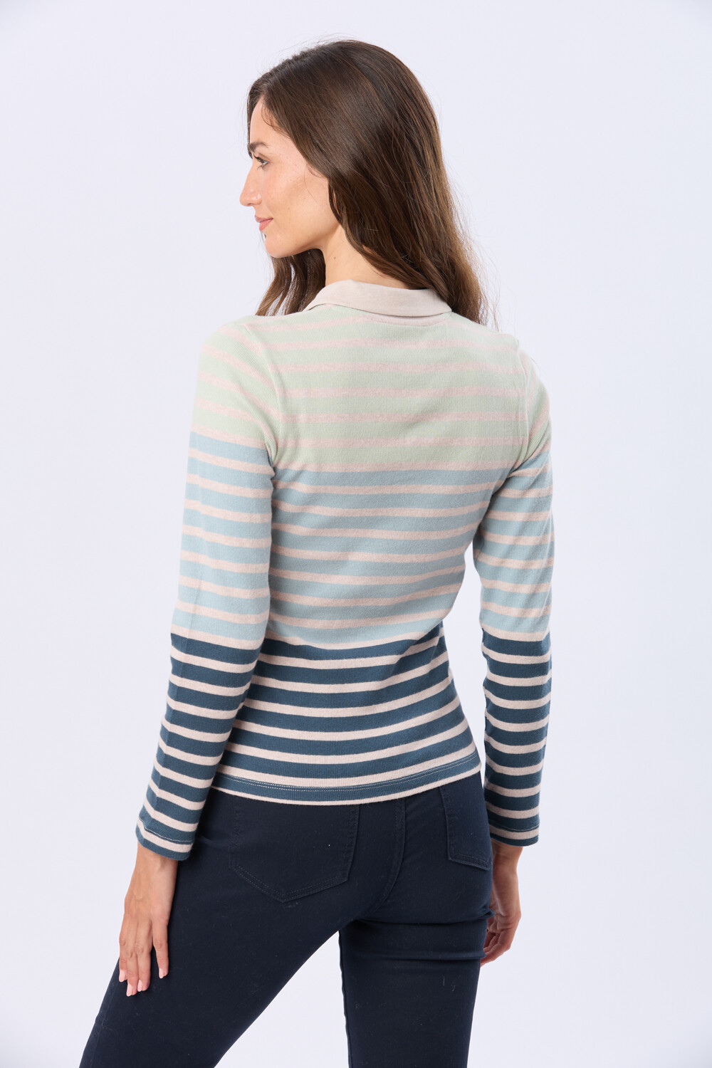 REMERA POLO DE ALGODÓN Beige