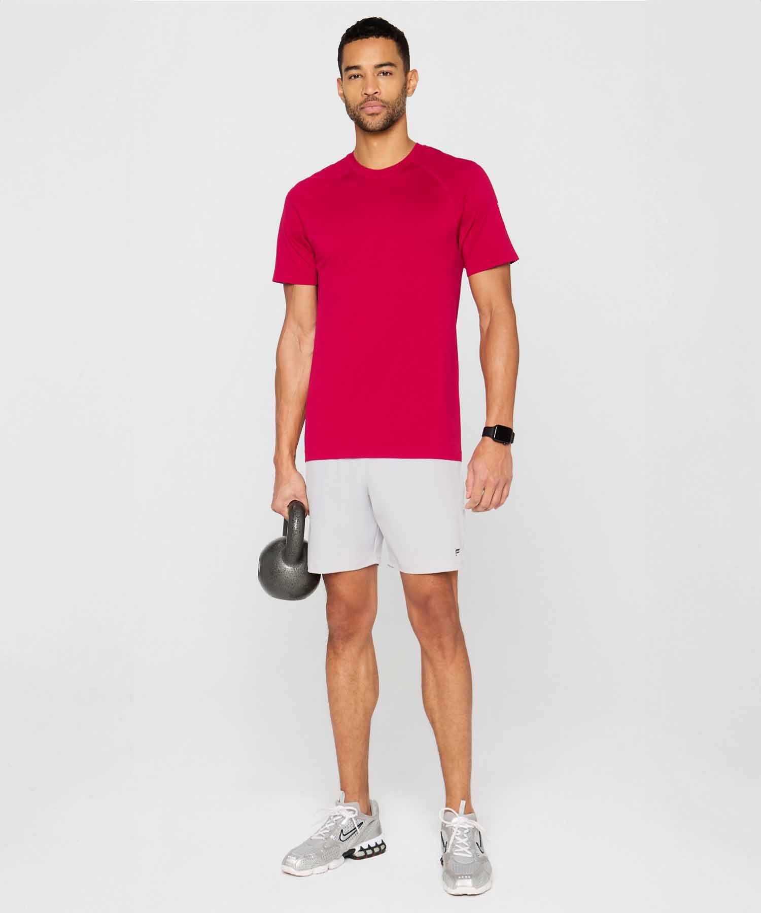 Short Con Malla The Fundamental Short II Lined 7" Hombre Mineral Grey