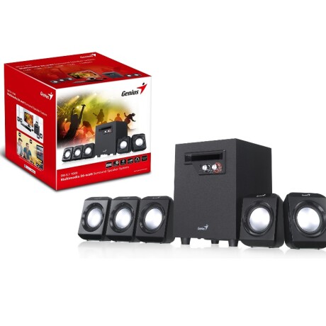 Parlantes 5.1 Genius Alta Fidelidad 26W 001