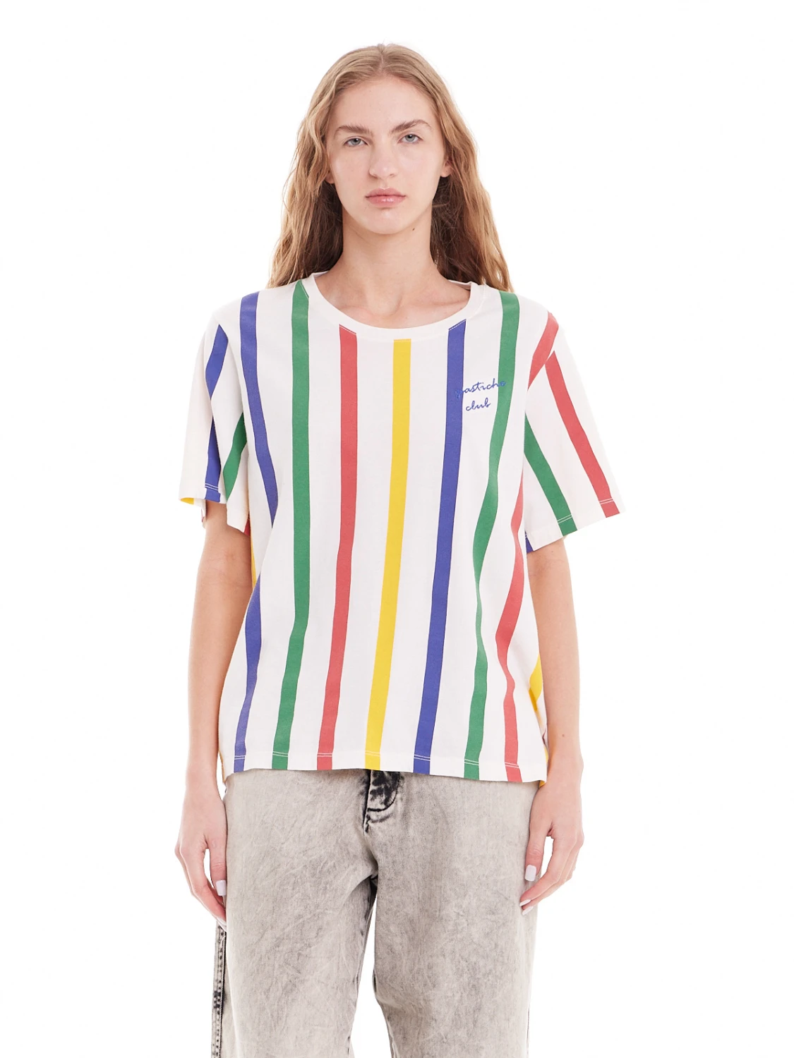 T-shirt Atenas Stripes multicolor xs