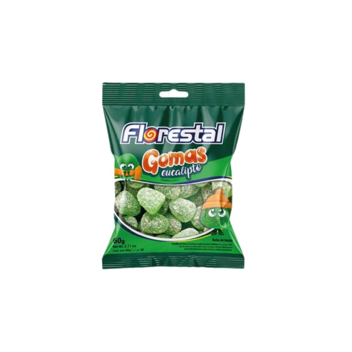 GOMITA DE ALGODON FLORESTAL EUCALIPTUS 60GR CAJON 36 