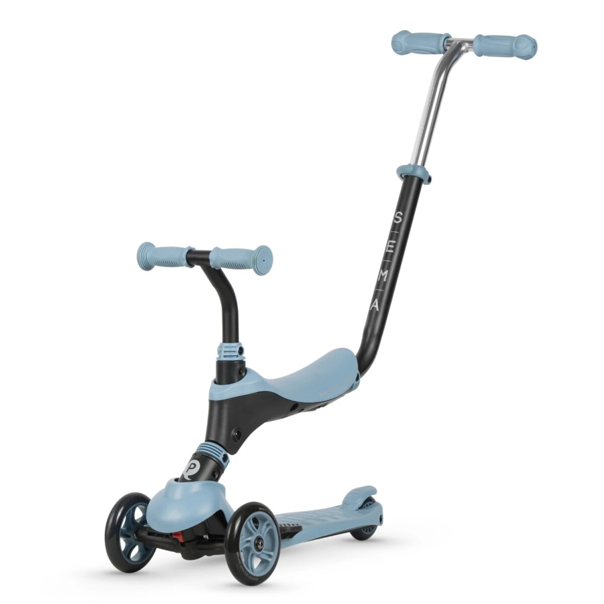 Monopatin Qplay Sema Deluxe 2 en 1 - AZUL 