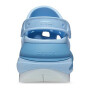 Plataformas Crocs Mega Crush Matte Clog - Unisex Blue Calcite