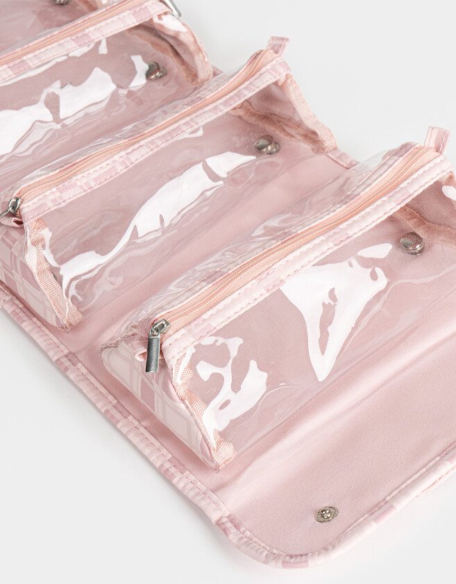 Porta Cosméticos Portacosméticos Valija Escocés - Estampado Escoces