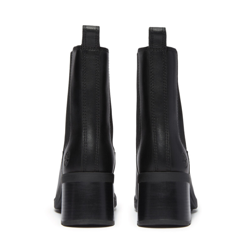 Botas Chelsea Bellevaux Mid Mujer Black Full Grain