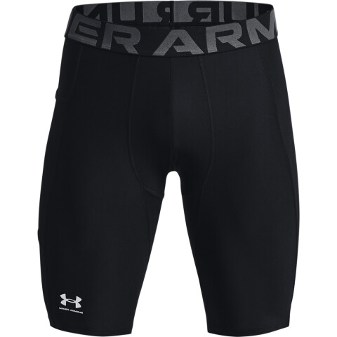 UA HG Armour Lng Shorts-WHT GRY-090