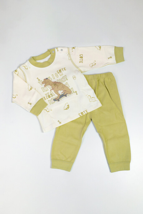 Conjunto Dino Verde