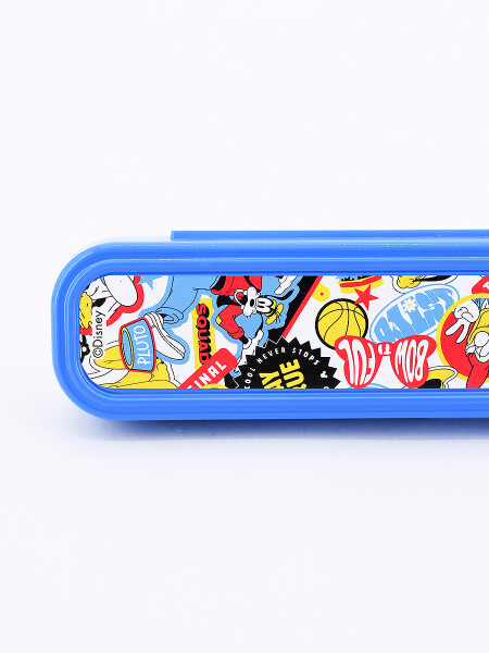 ESTUCHE MULTIUSO MICKEY Y SUS AMIGOS AMARILLO