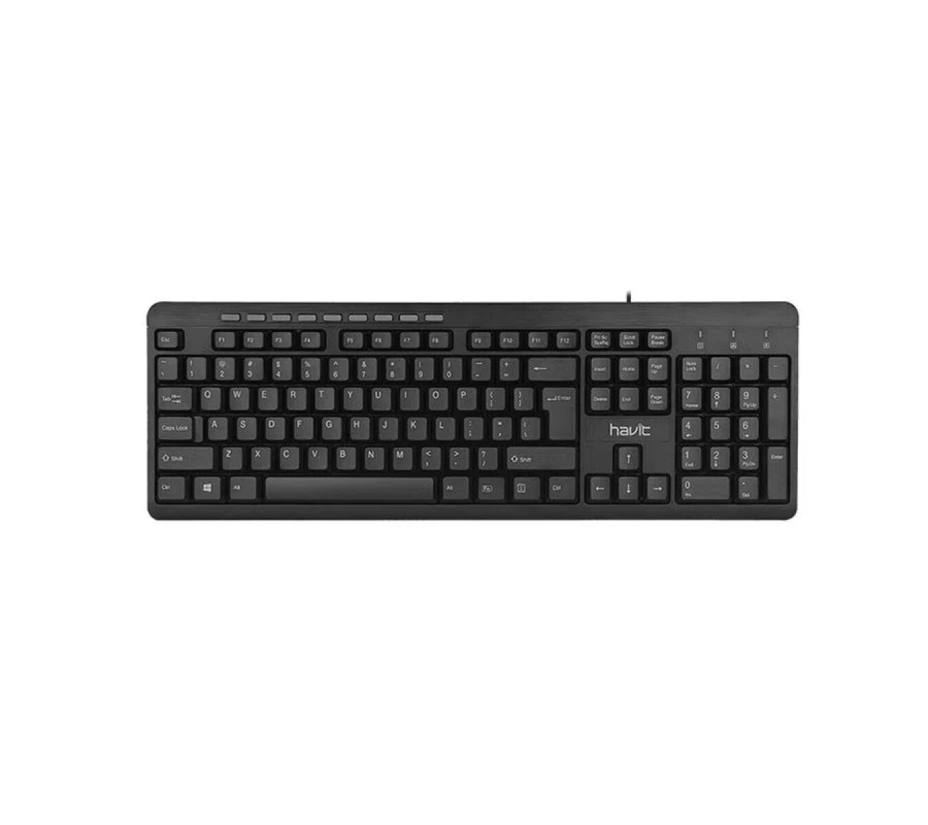 Teclado Havit HV-KB2006 USB Negro 